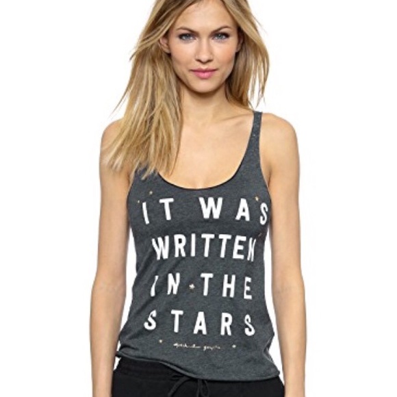 Spiritual Gangster Tops - Spiritual Gangster Written In The Stars Tank Top
